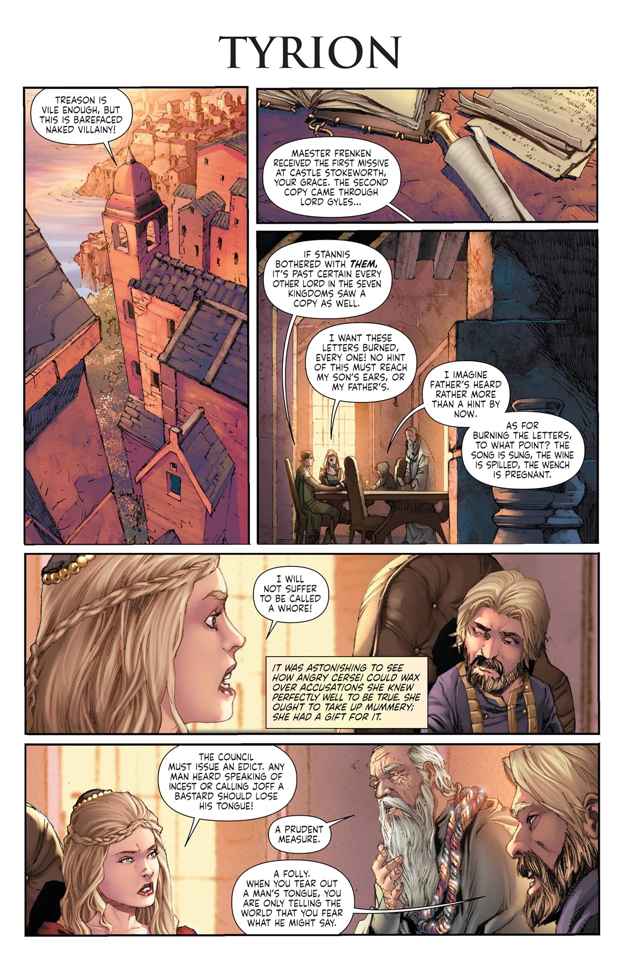 George R.R. Martin's A Clash Of Kings: The Comic Book #8