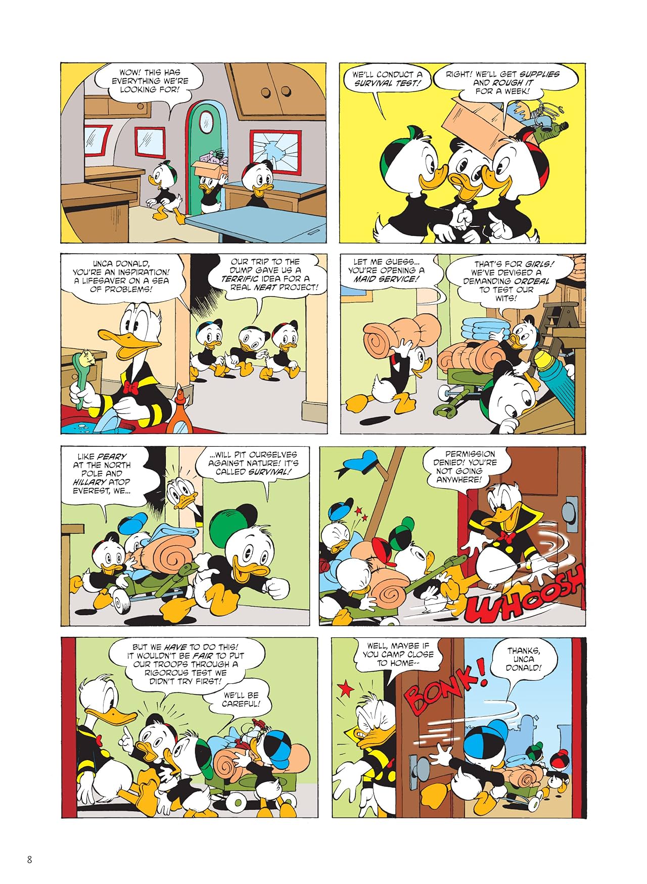 Disney Masters Vol. 4: Walt Disney's Donald Duck: The Great Survival Test