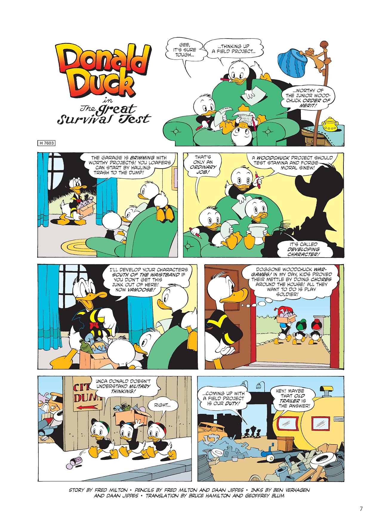 Disney Masters Vol. 4: Walt Disney's Donald Duck: The Great Survival Test