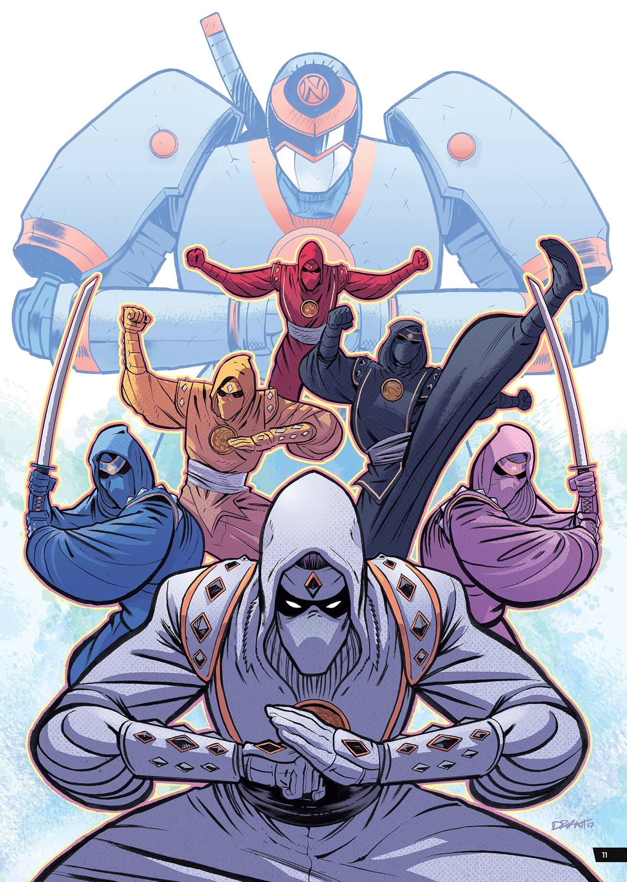 Saban's Power Rangers Artist Tribute