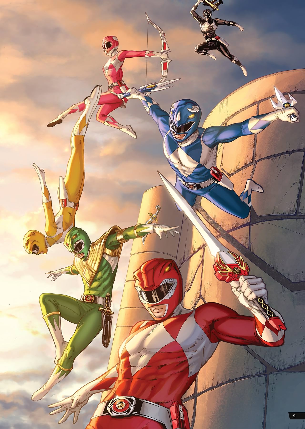 Saban's Power Rangers Artist Tribute