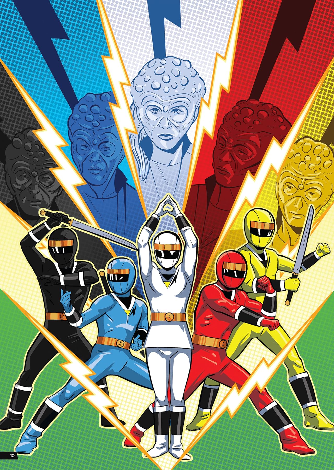 Saban's Power Rangers Artist Tribute