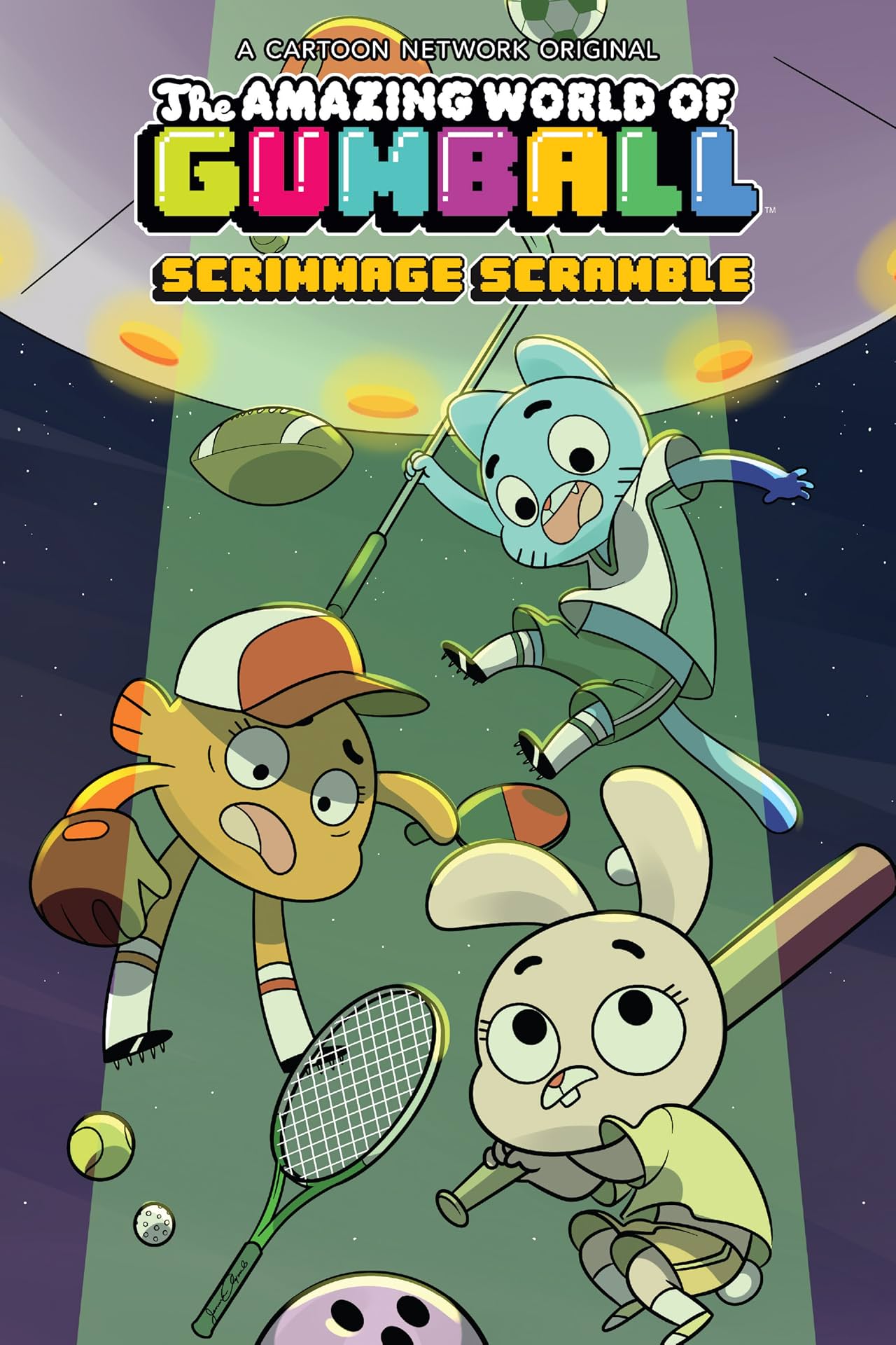 The Amazing World Of Gumball Vol 4 Scrimmage Scramble Comics By Comixology