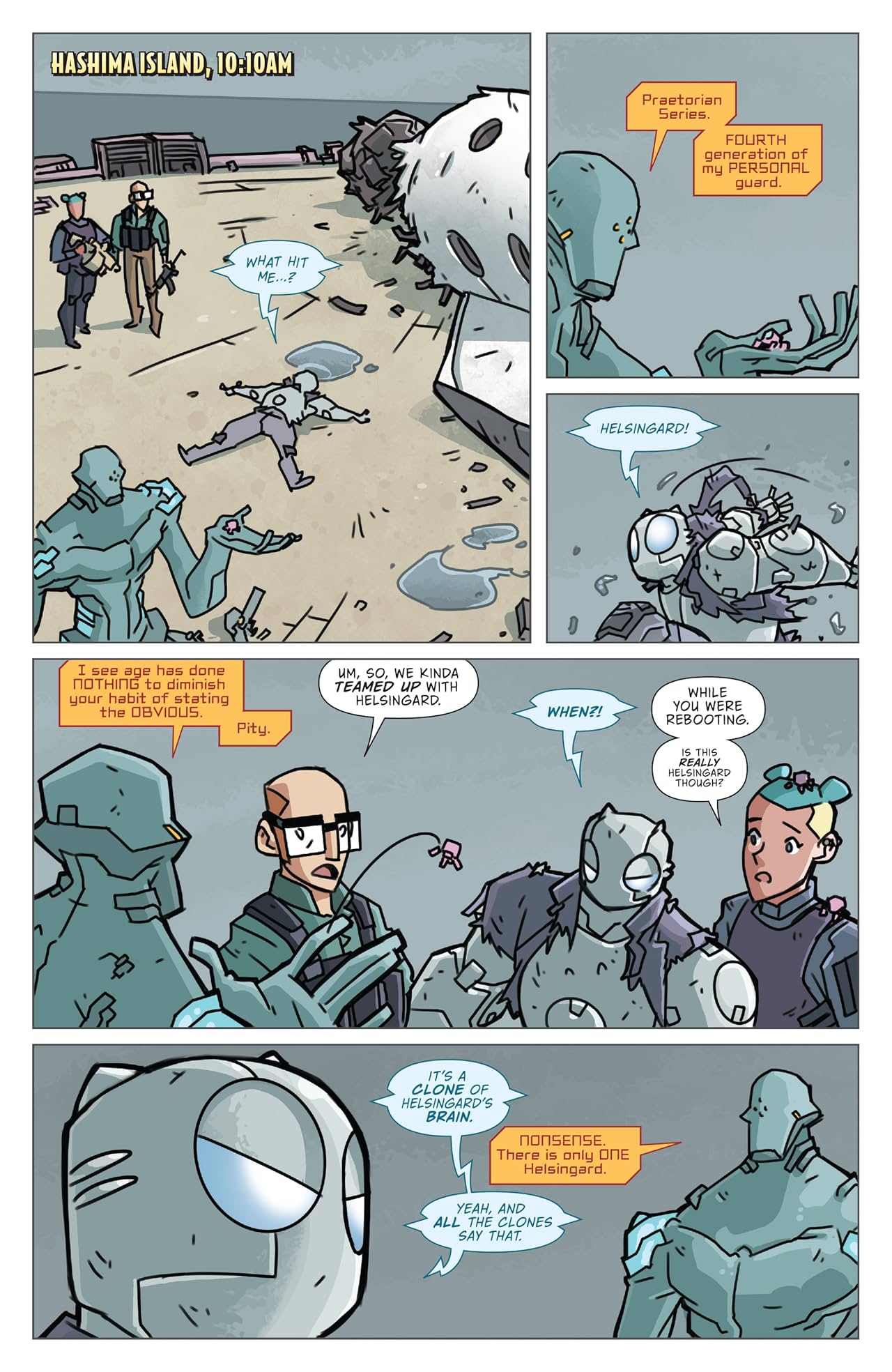 Atomic Robo and the Spectre of Tomorrow #4