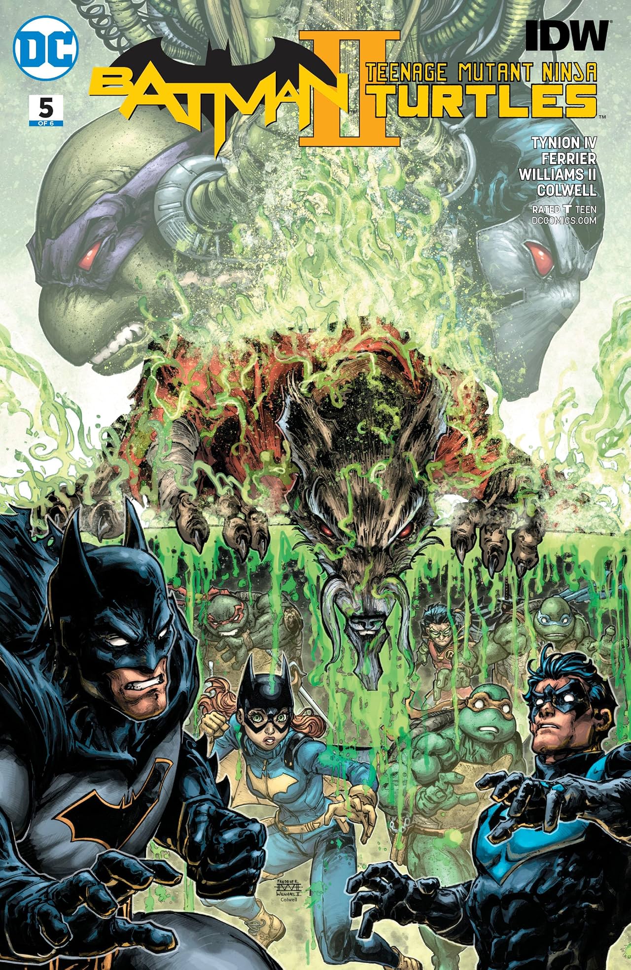 Batman/Teenage Mutant Ninja Turtles II (2017-) No.5 Batman/Teenage Mutant Ninja Turtles II (2017-) No.5