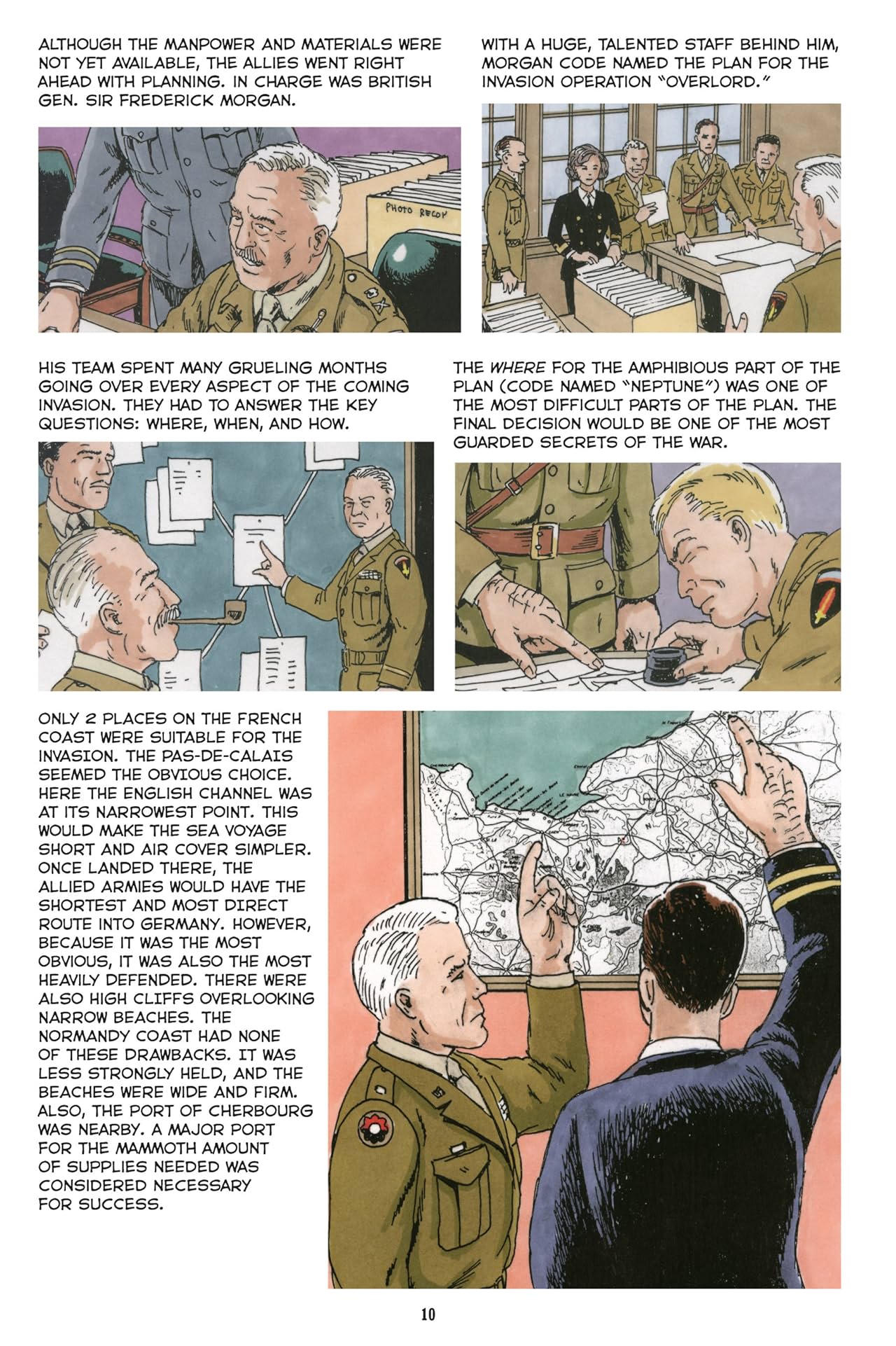 Normandy: A Graphic History of D-Day, the Allied Invasion of Hitler's Fortress Europe