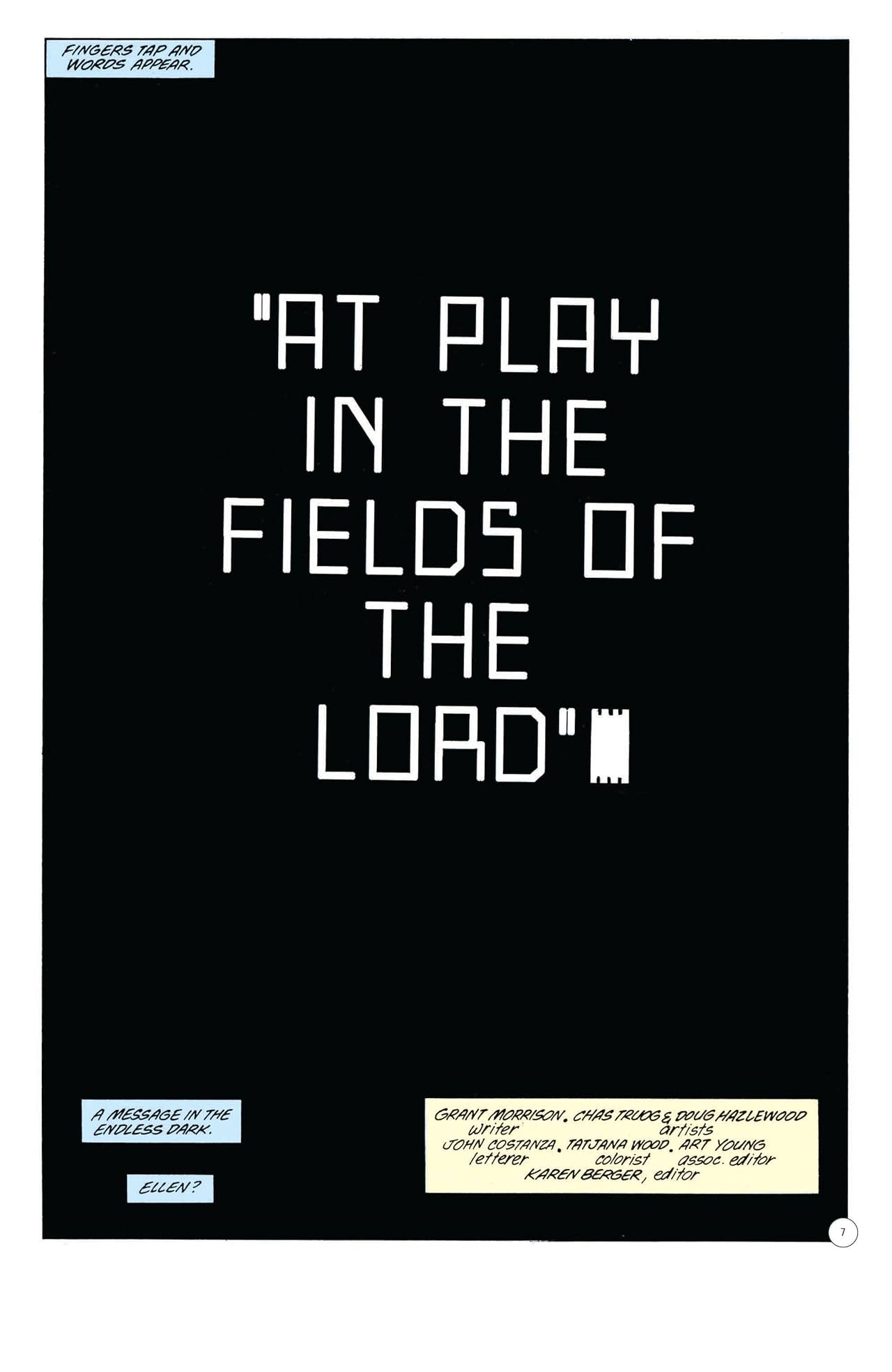 Animal Man (1988-1995) Vol. 3: Deus Ex Machina