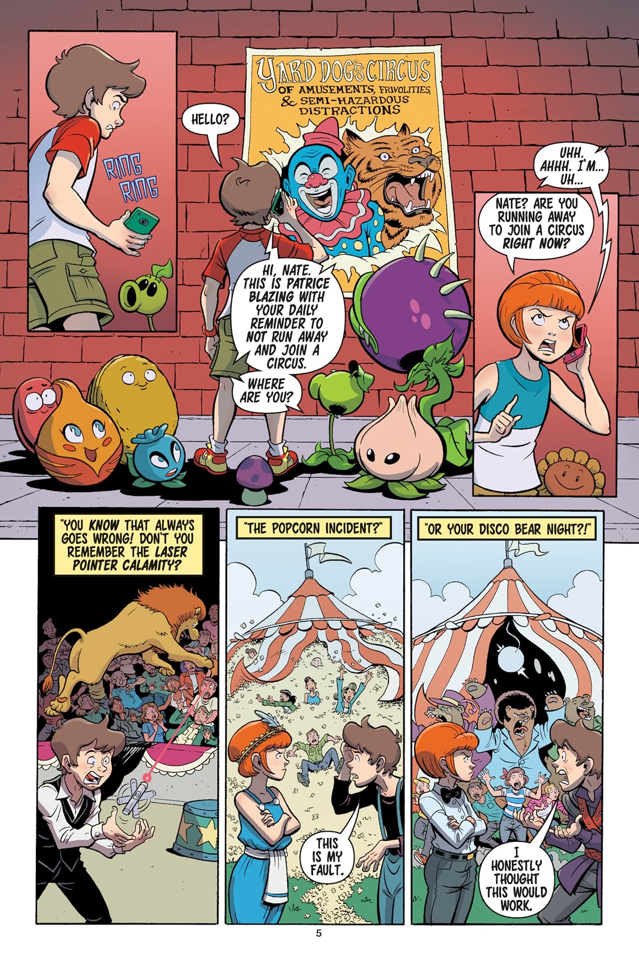 Plants vs. Zombies Vol. 9: The Greatest Show Unearthed