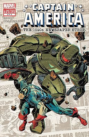 Captain America The 1940s Newspaper Strip (2010) #2 (of 3)