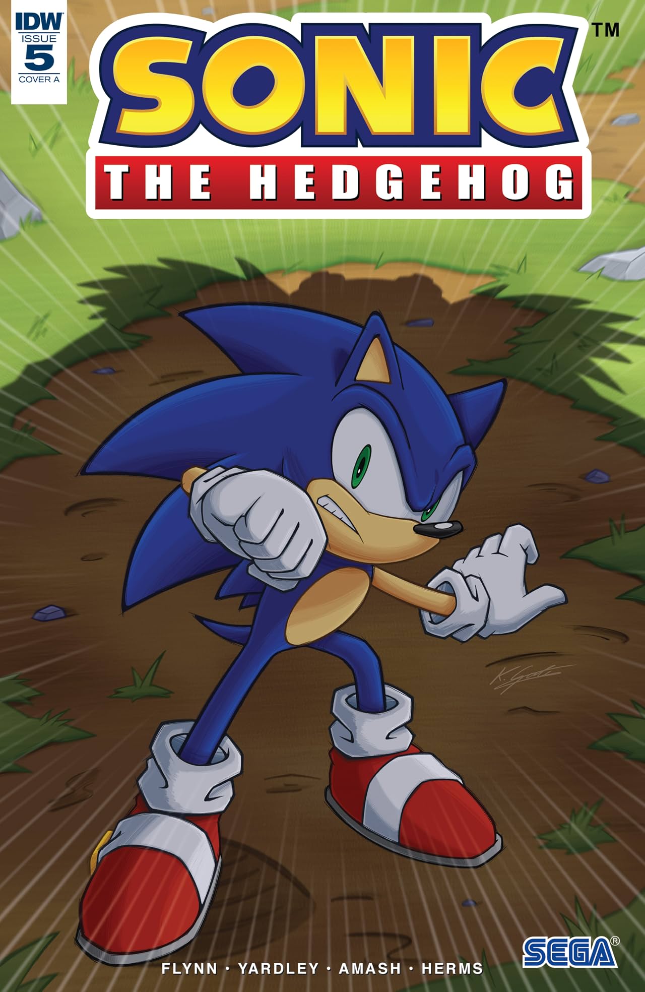 Sonic The Hedgehog (2018-) No.5 Sonic The Hedgehog (2018-) No.5
