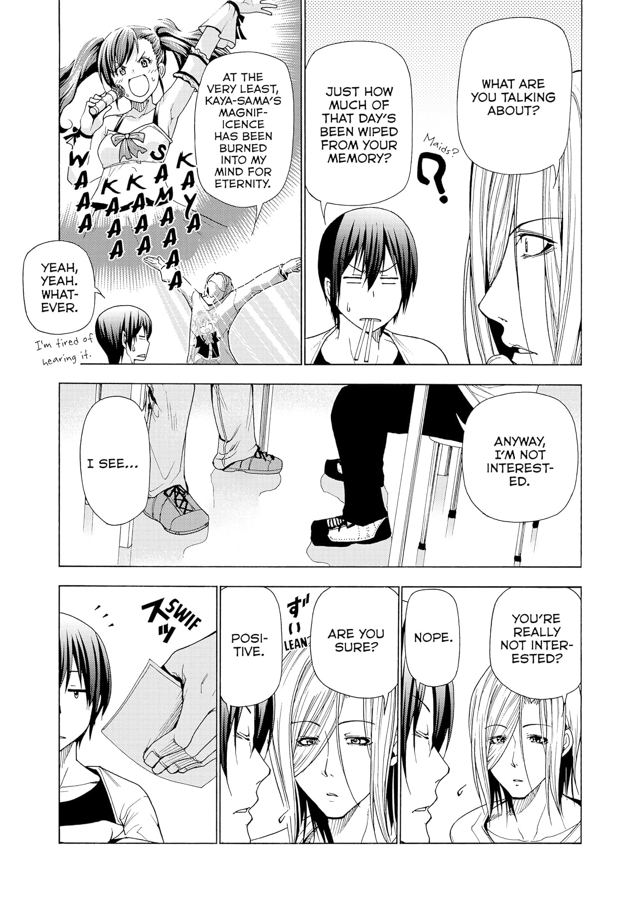 Grand Blue Dreaming: Side Story - Café Pilgrimage
