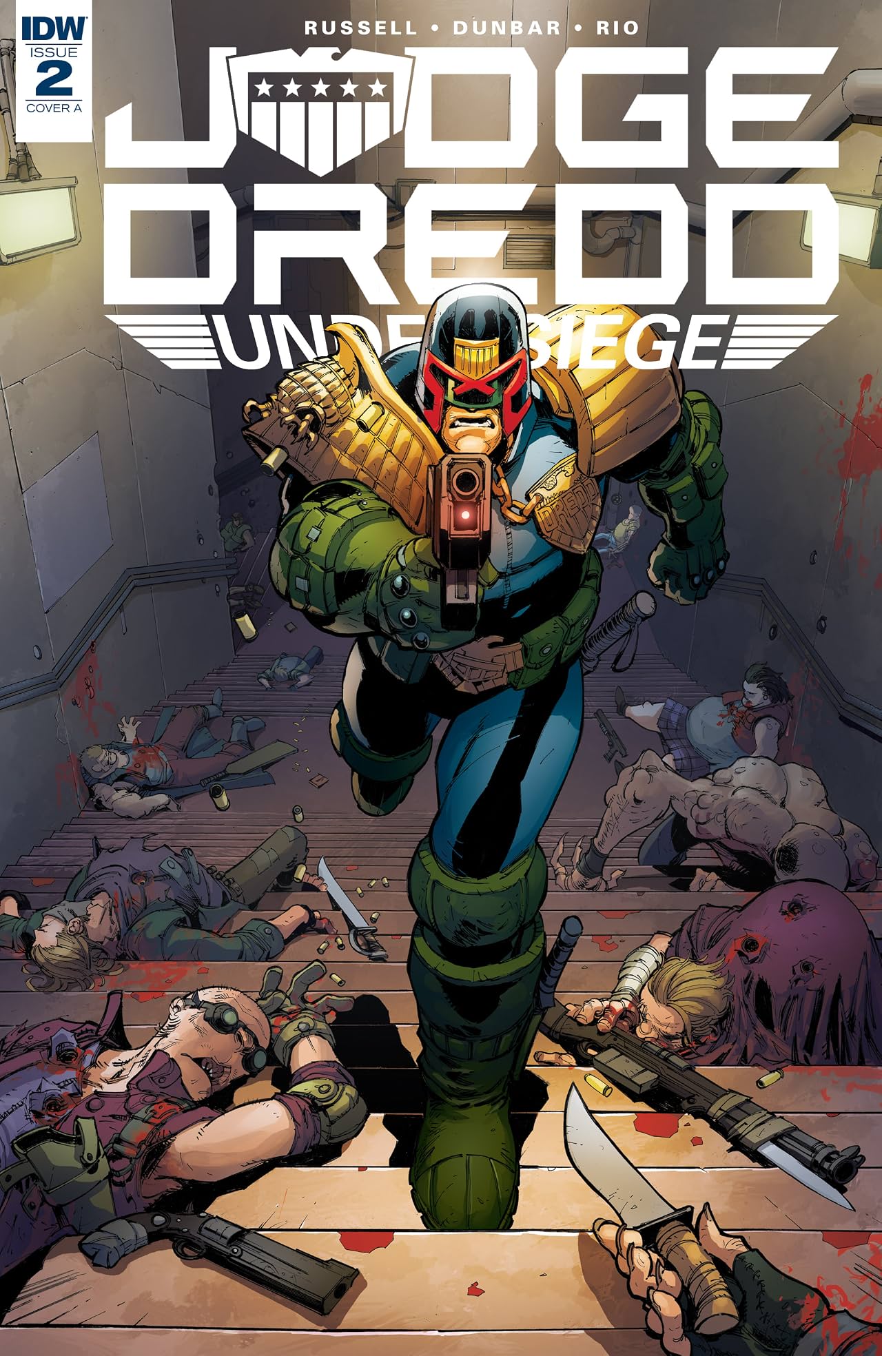 Judge Dredd: Under Siege No.2 (sur 4) Judge Dredd: Under Siege No.2 (sur 4)