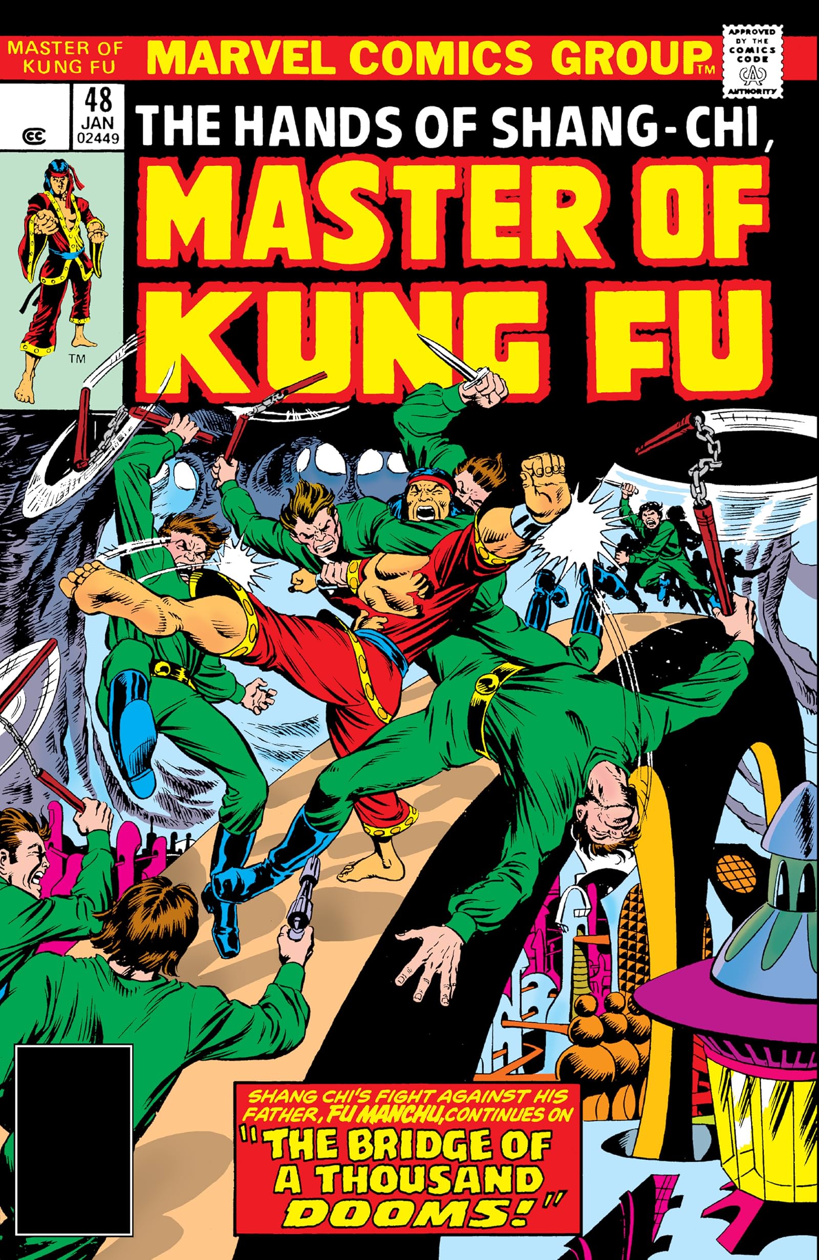 Master Of Kung Fu 1974 19 48 Eu Comics By Comixology