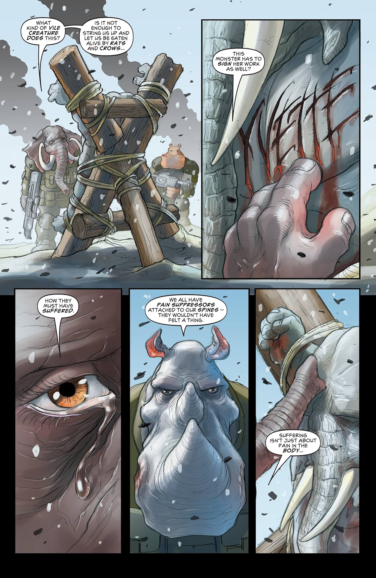 Elephantmen 2261 Season One (comiXology Originals) #1 (of 5): The Death of Shorty