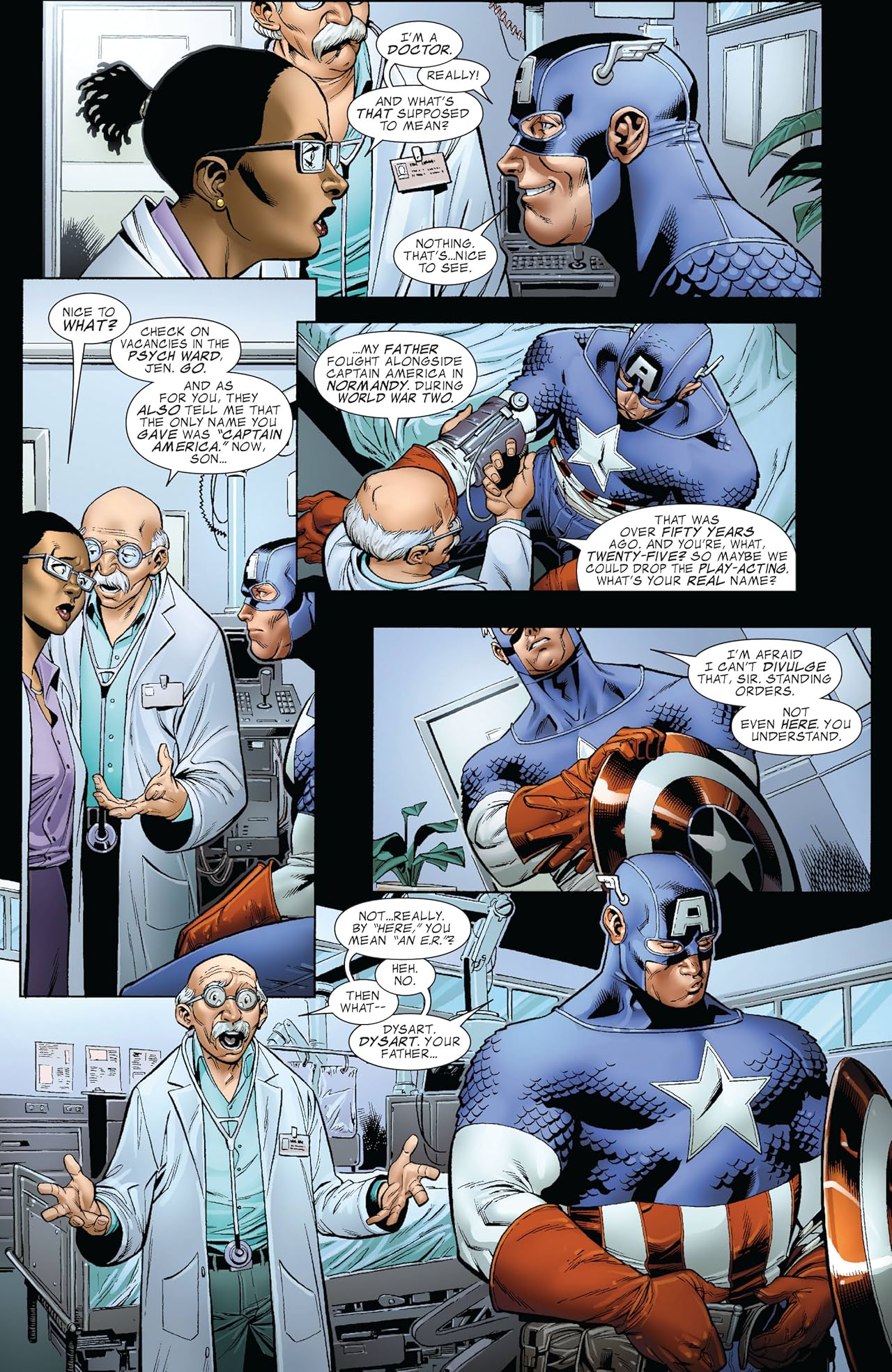 Captain America Man Out Of Time 2 Of 5 - 
