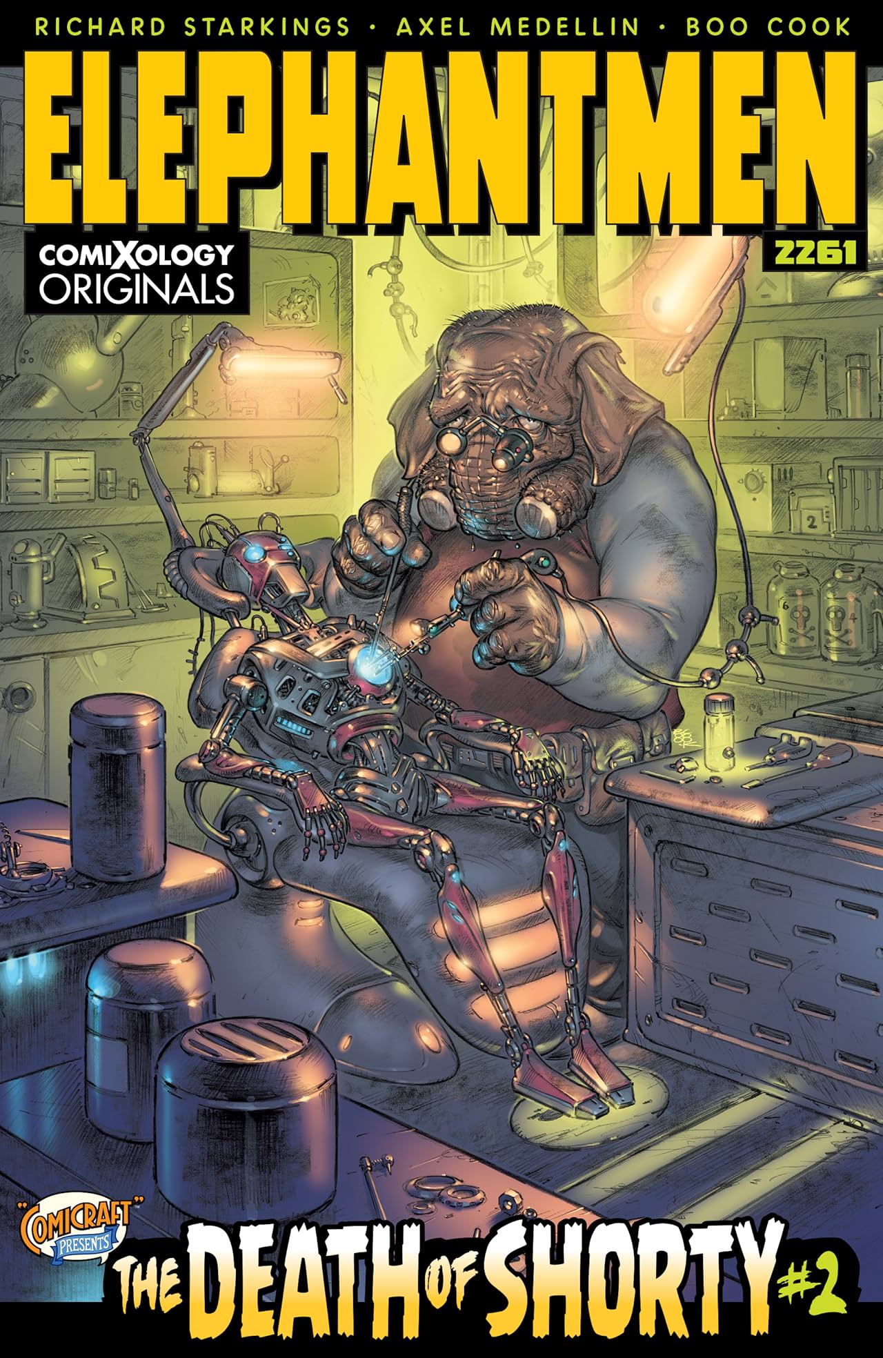 Elephantmen 2261 Season One (comiXology Originals) #2 (of 5): The Death of Shorty