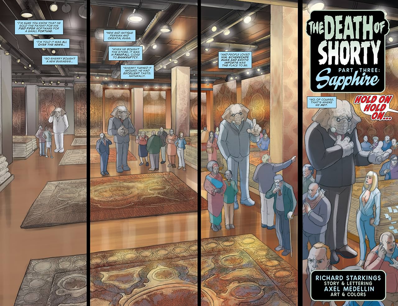 Elephantmen 2261 Season One (comiXology Originals) #3 (of 5): The Death of Shorty
