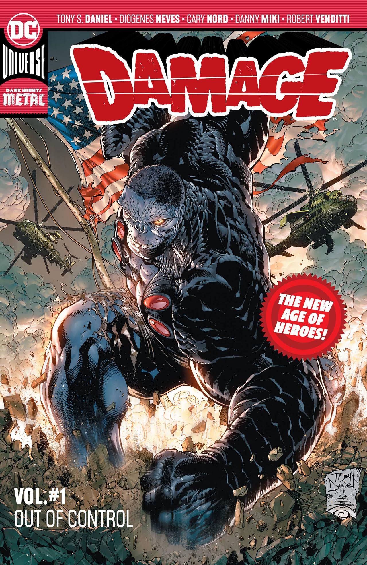 Damage (2018-) Tome 1: Out of Control 