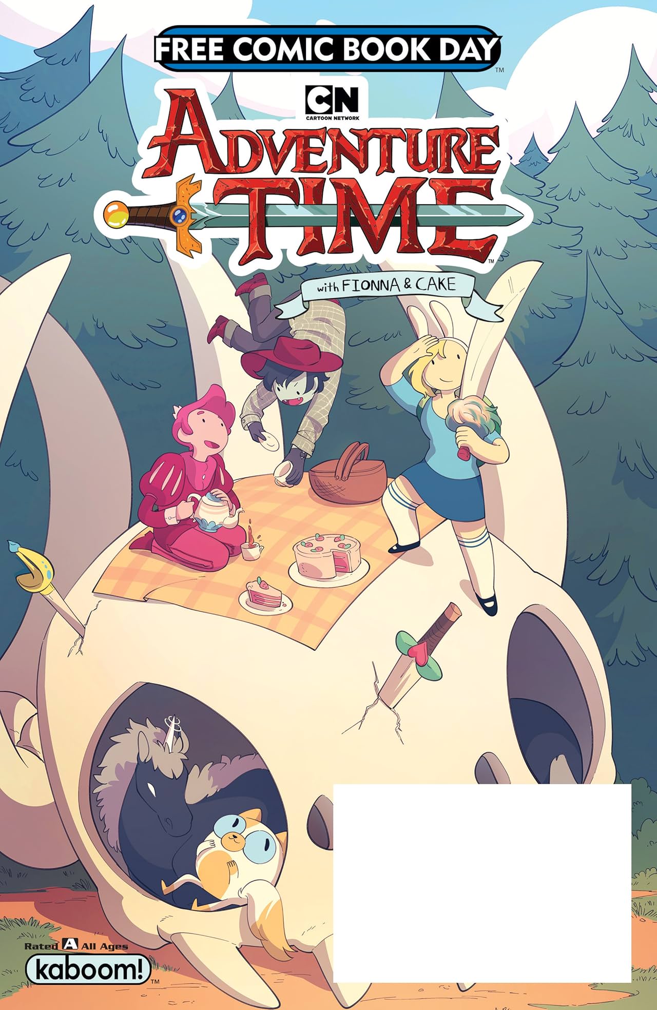 Free Comic Book Day 2018 - Adventure Time with Fionna & Cake