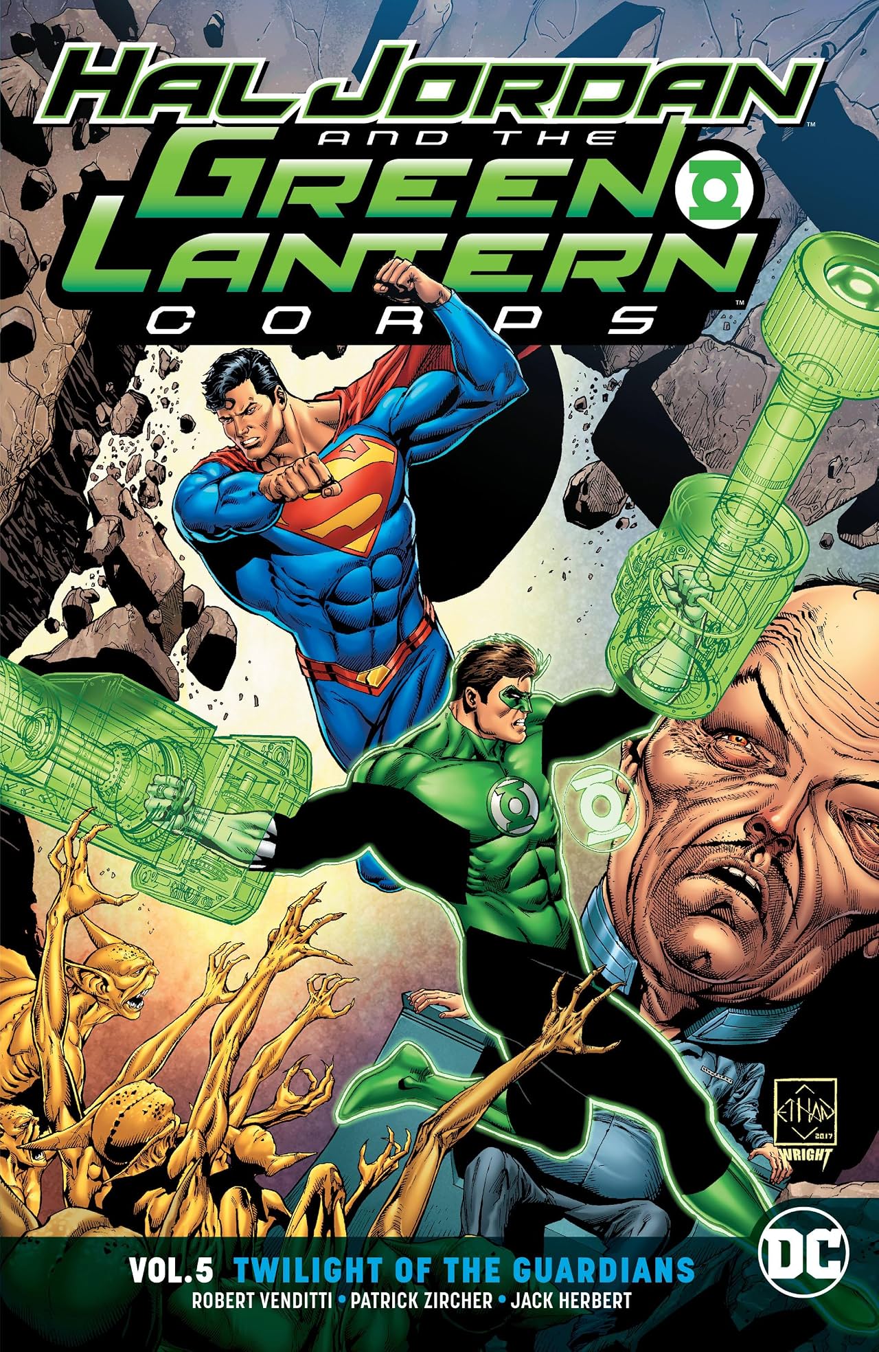 Hal Jordan and the Green Lantern Corps (2016-) Tome 5: Twilight of the Guardians Hal Jordan and the Green Lantern Corps (2016-) Tome 5: Twilight of the Guardians