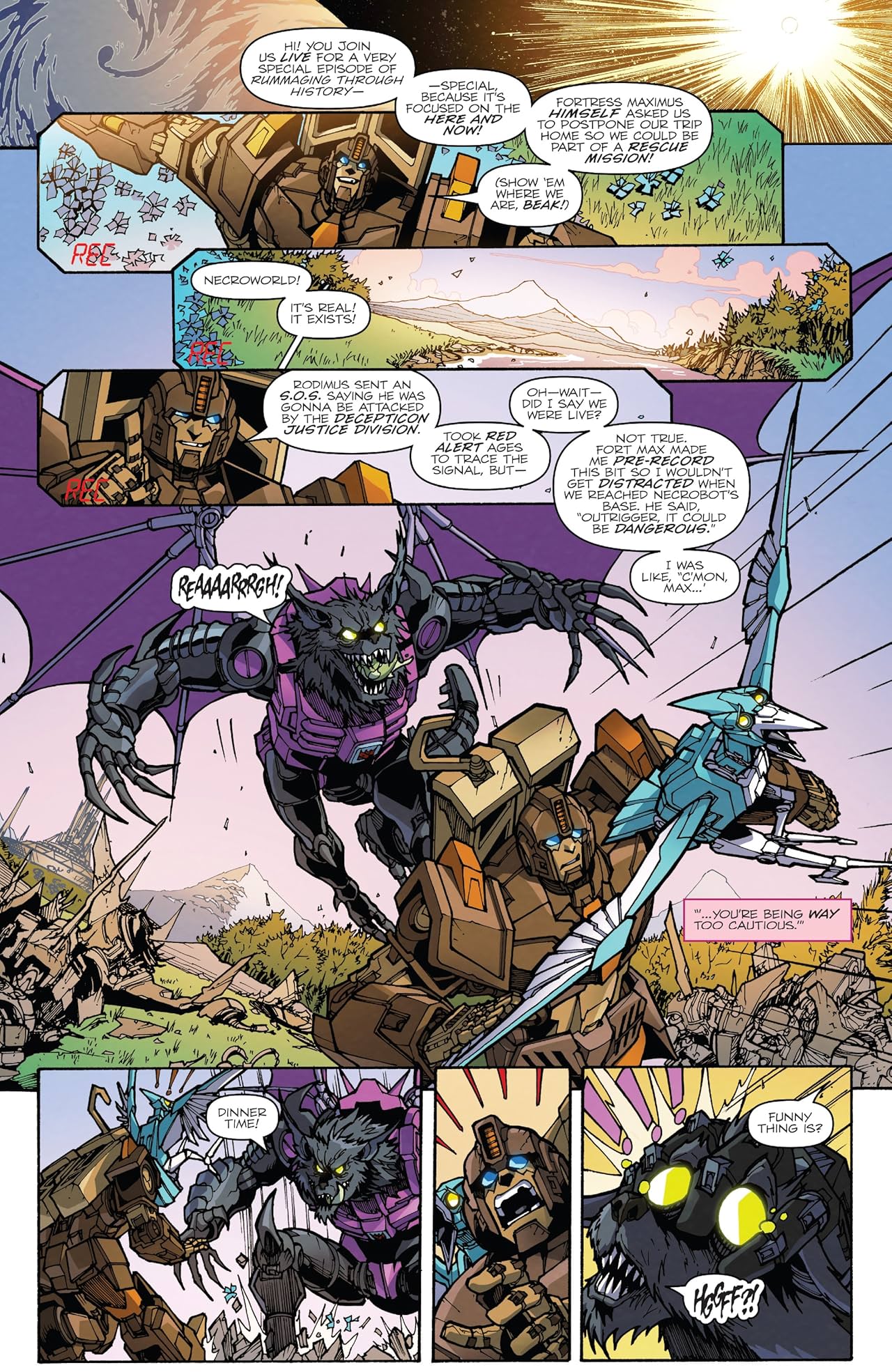 Transformers: Lost Light Vol. 3