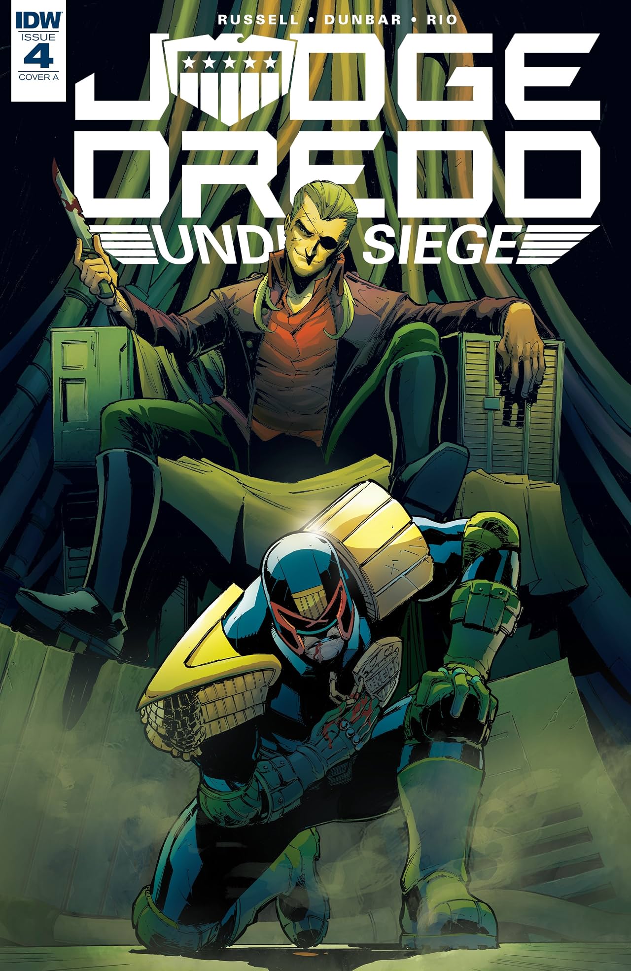 Judge Dredd: Under Siege No.4 (sur 4) Judge Dredd: Under Siege No.4 (sur 4)