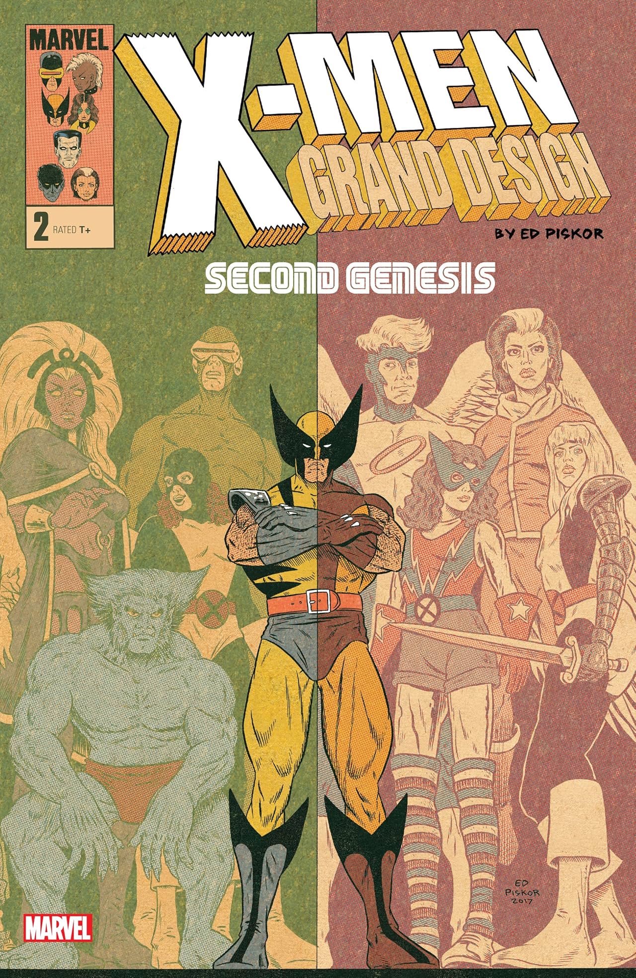 X-Men: Grand Design - Second Genesis (2018) No.2 (sur 2) X-Men: Grand Design - Second Genesis (2018) No.2 (sur 2)