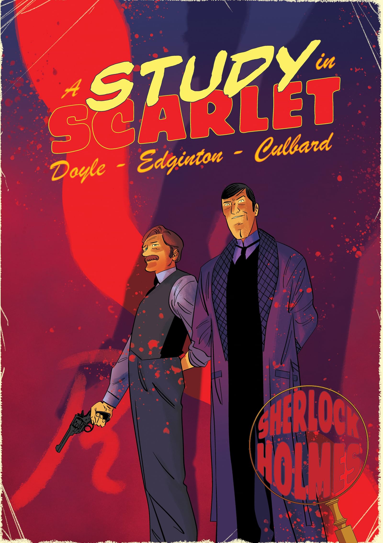 A Sherlock Holmes Graphic Novel Vol 1 A Study In Scarlet Comics By Comixology