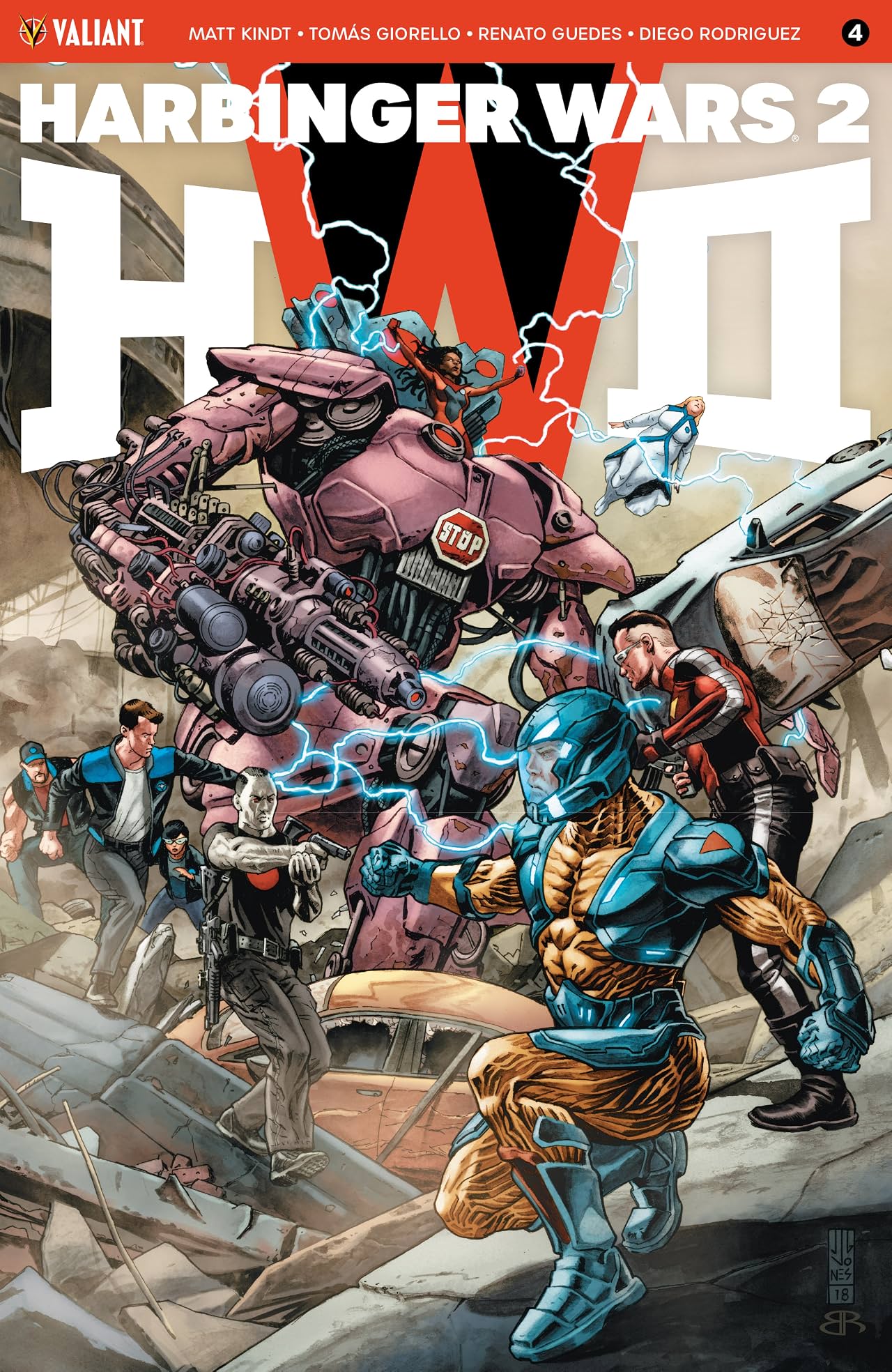 Harbinger Wars 2 No.4 Harbinger Wars 2 No.4