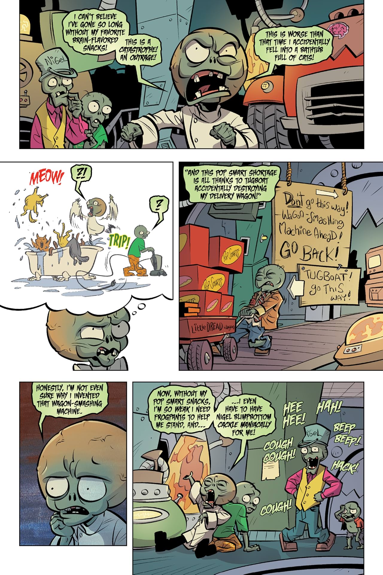 Plants vs. Zombies Vol. 10: Rumble at Lake Gumbo