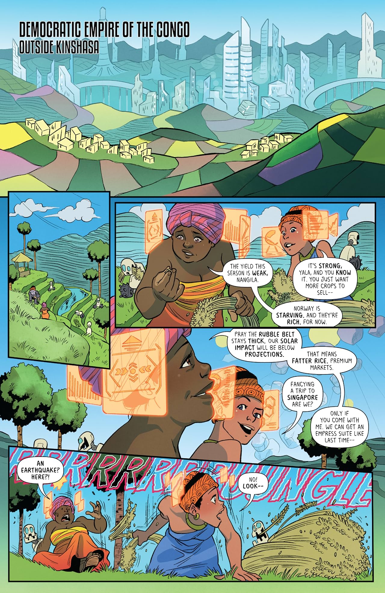 Goliath Girls (comiXology Originals) #2 (of 5)