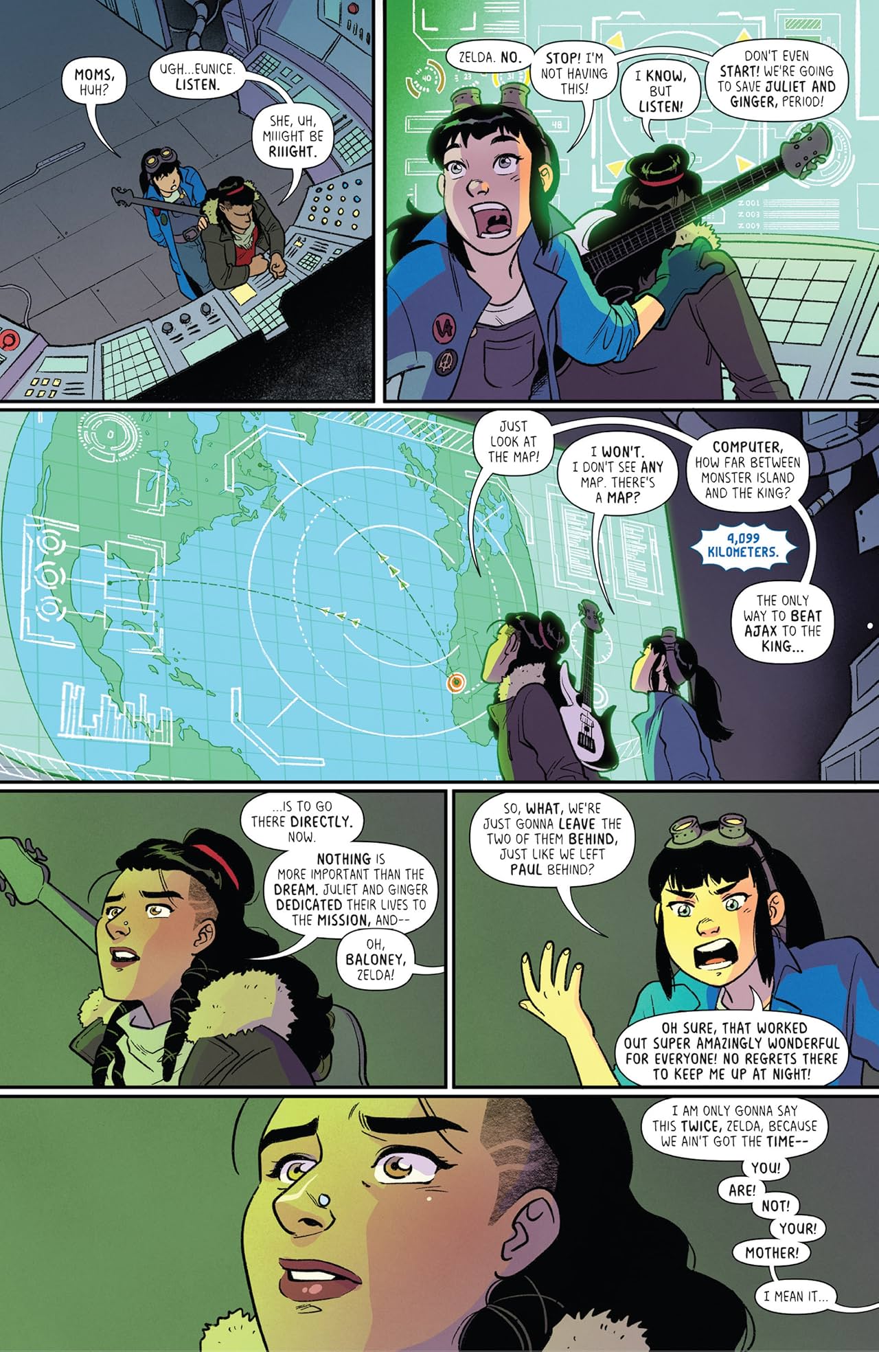 Goliath Girls (comiXology Originals) #4 (of 5)