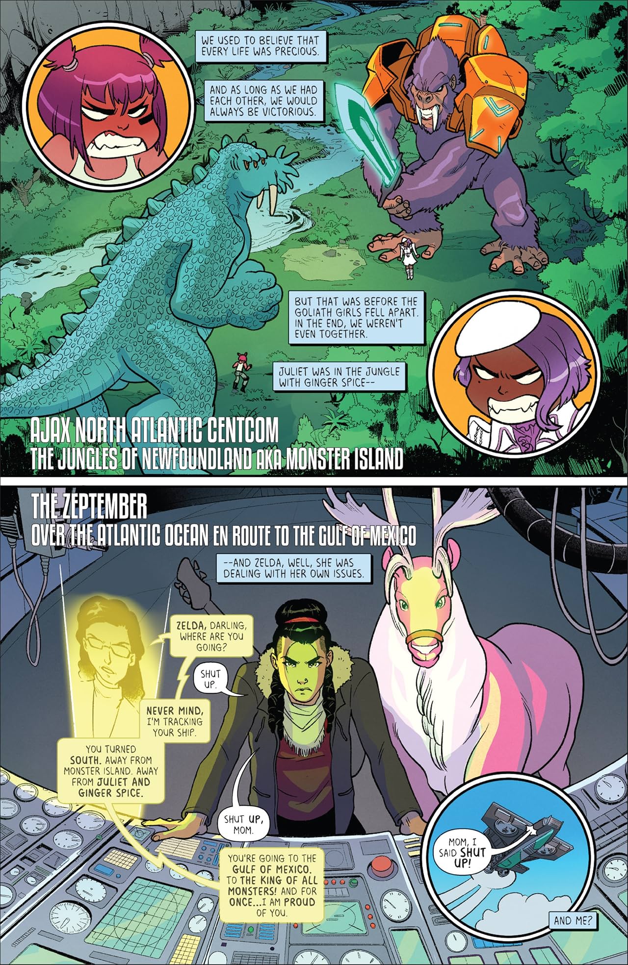 Goliath Girls (comiXology Originals) #5 (of 5)