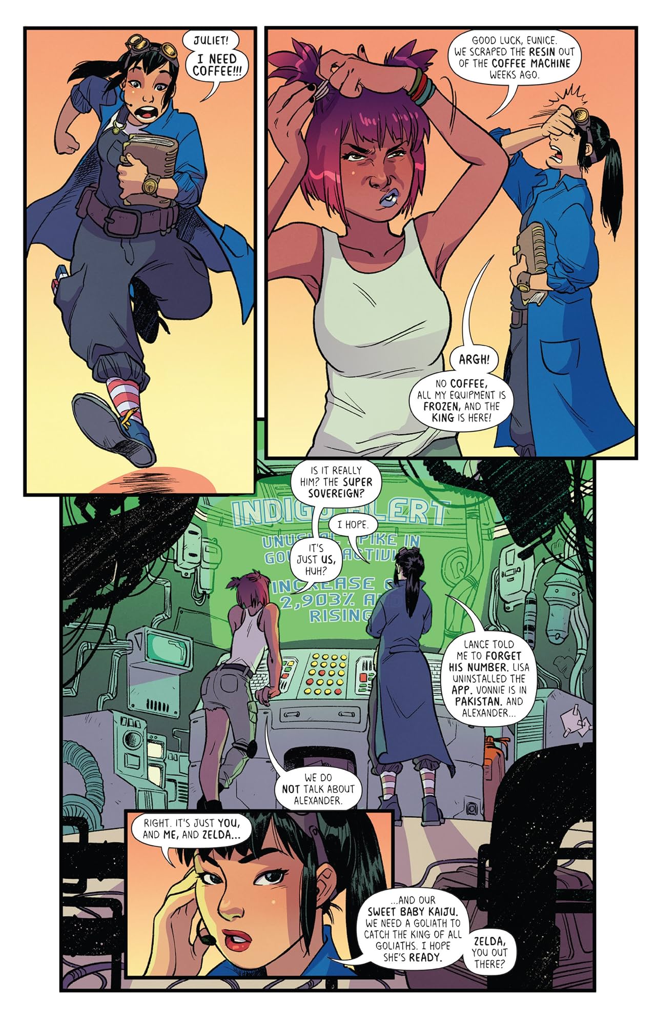 Goliath Girls (comiXology Originals) Vol. 1