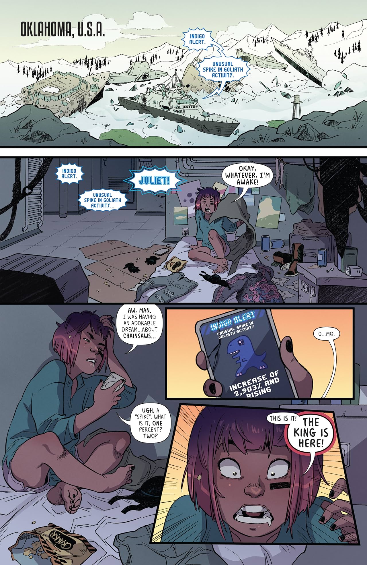 Goliath Girls (comiXology Originals) Vol. 1