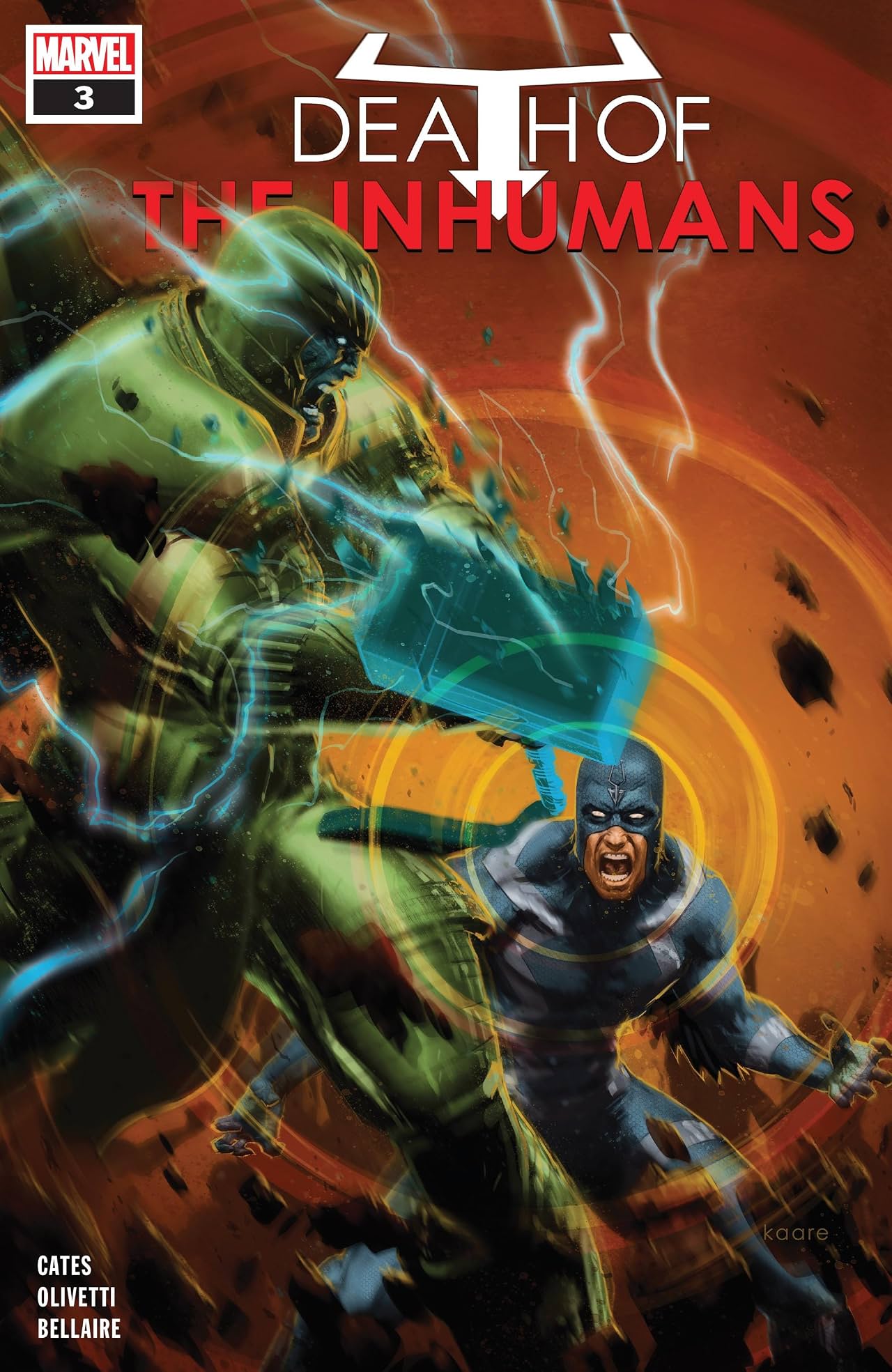 Death Of The Inhumans (2018) No.3 (sur 5) Death Of The Inhumans (2018) No.3 (sur 5)