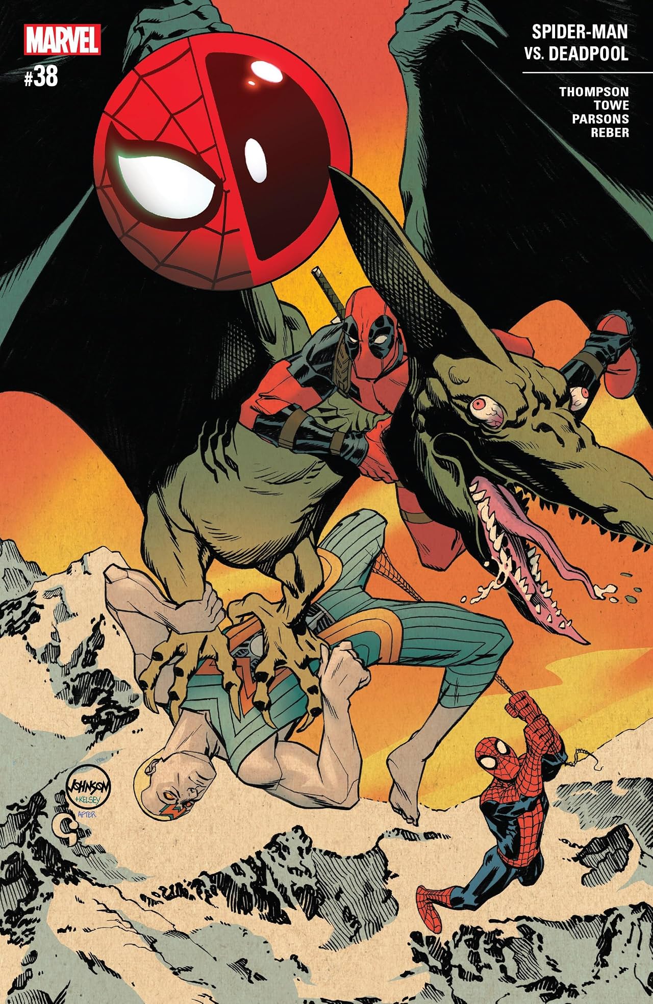 Spider-Man/Deadpool (2016-) No.38 Spider-Man/Deadpool (2016-) No.38