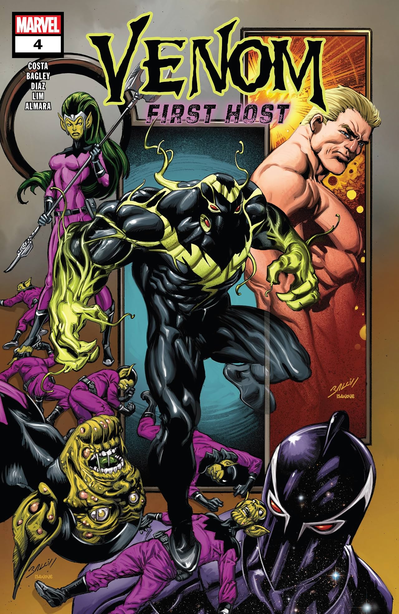 Venom: First Host (2018) No.4 (sur 5)