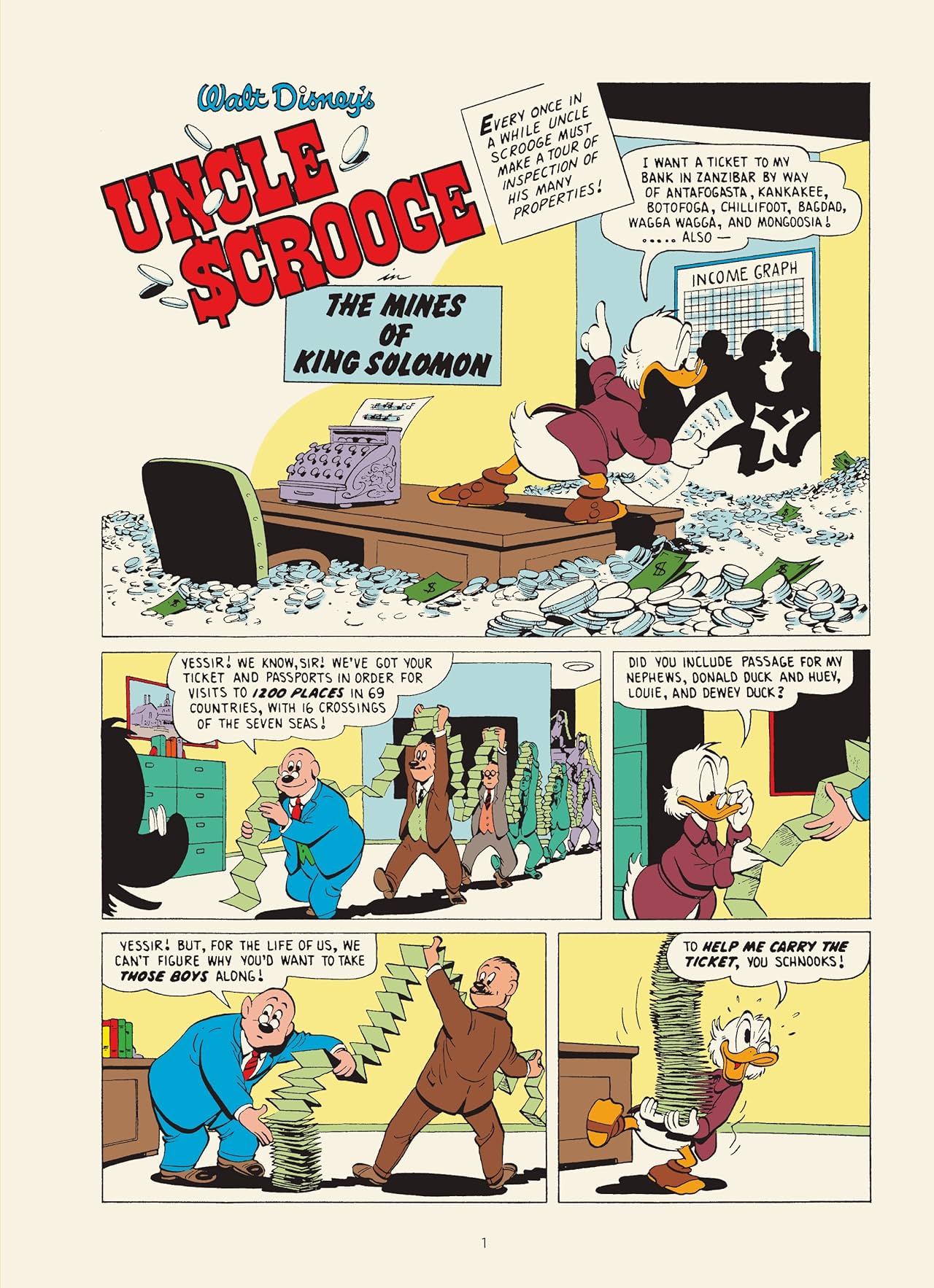 Walt Disney's Uncle Scrooge Vol. 20: The Mines of King Solomon