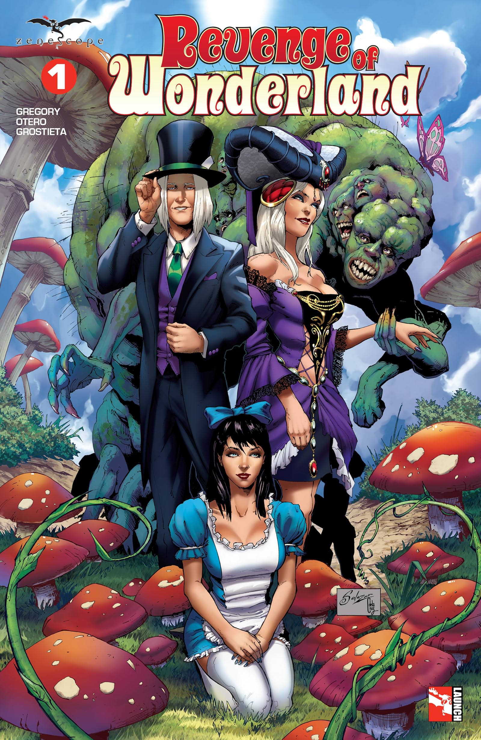 Revenge Of Wonderland 1 Comics By Comixology