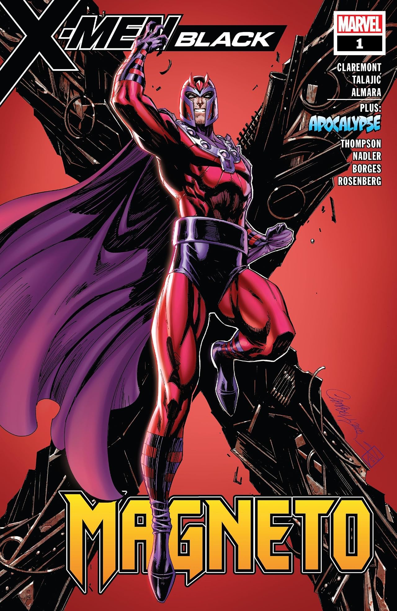 X-Men: Black - Magneto (2018) No.1 X-Men: Black - Magneto (2018) No.1