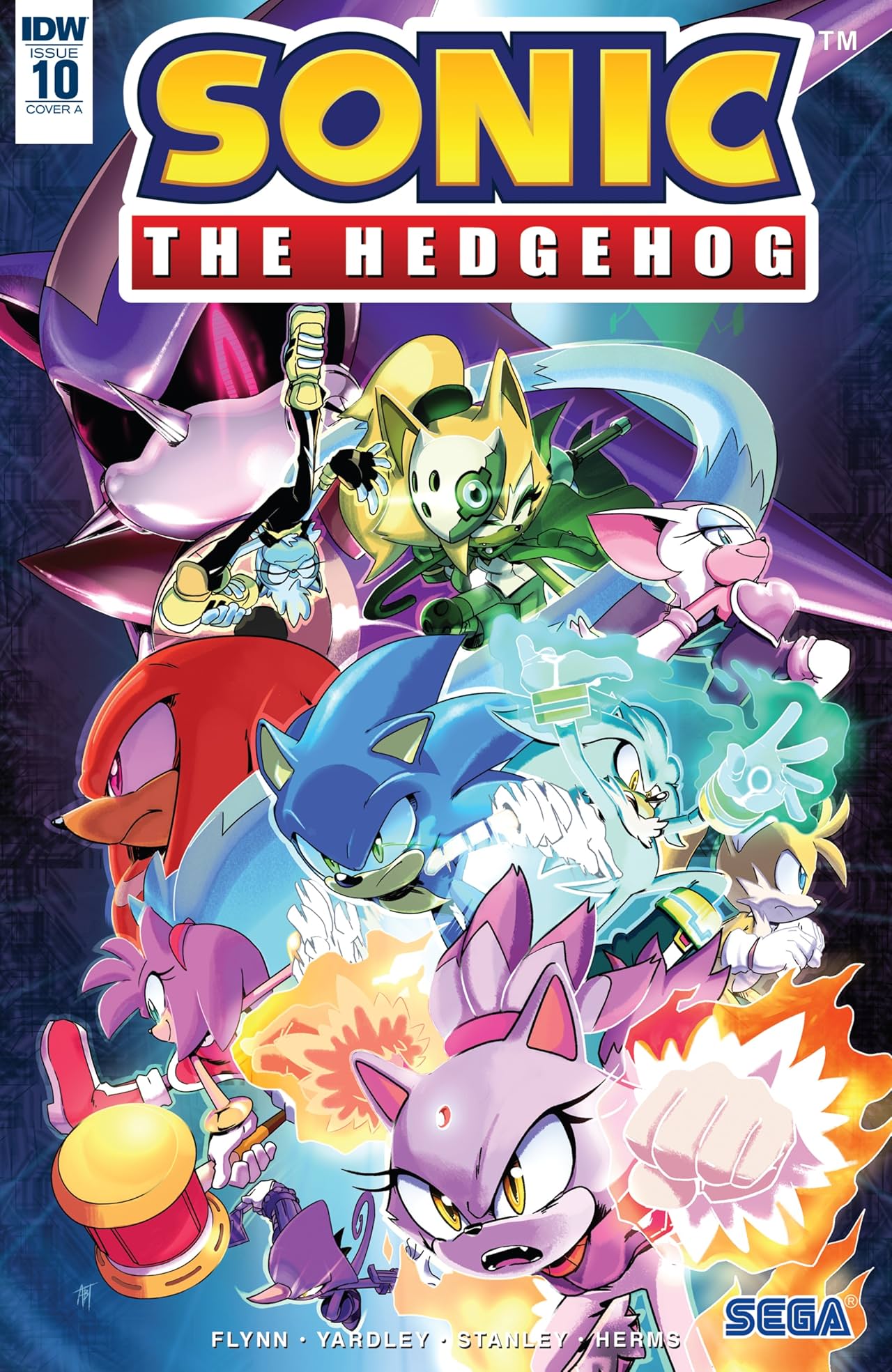 Sonic The Hedgehog (2018-) No.10