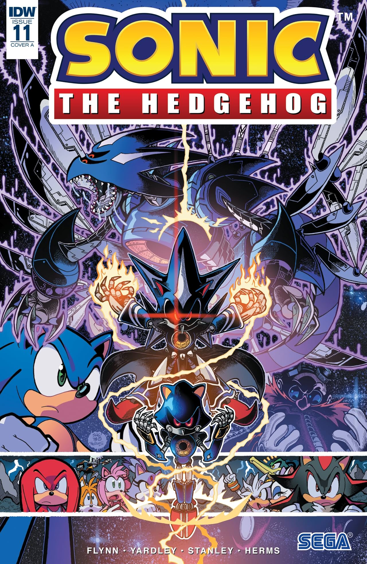 Sonic The Hedgehog (2018-) No.11
