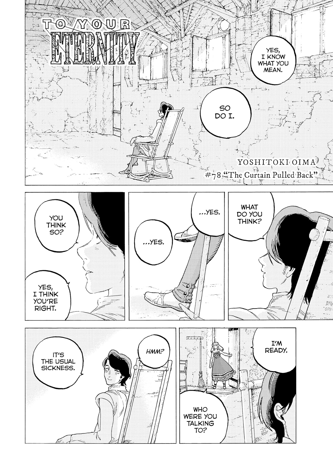 To Your Eternity #78