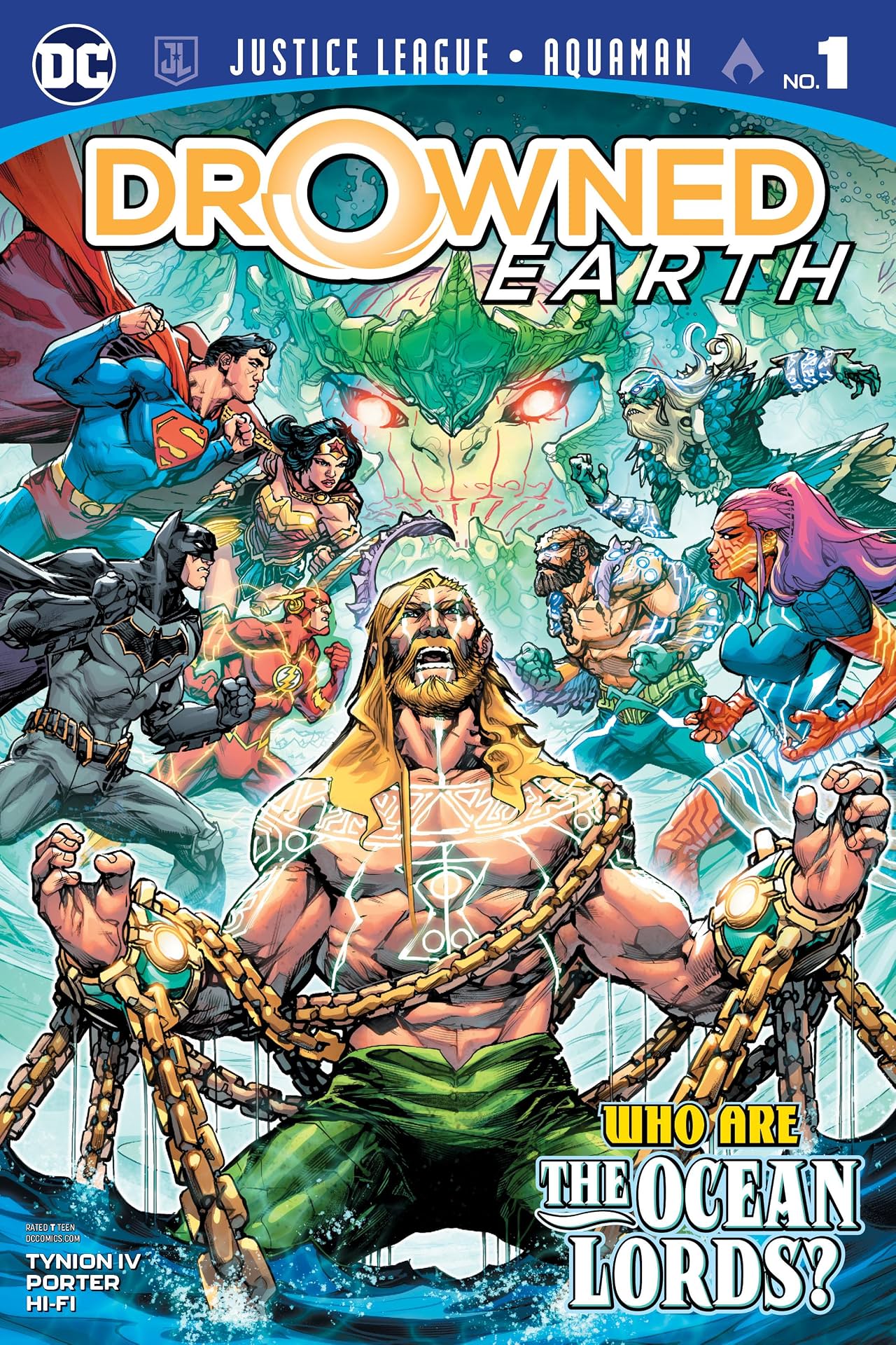 Justice League/Aquaman: Drowned Earth Special (2018) No.1