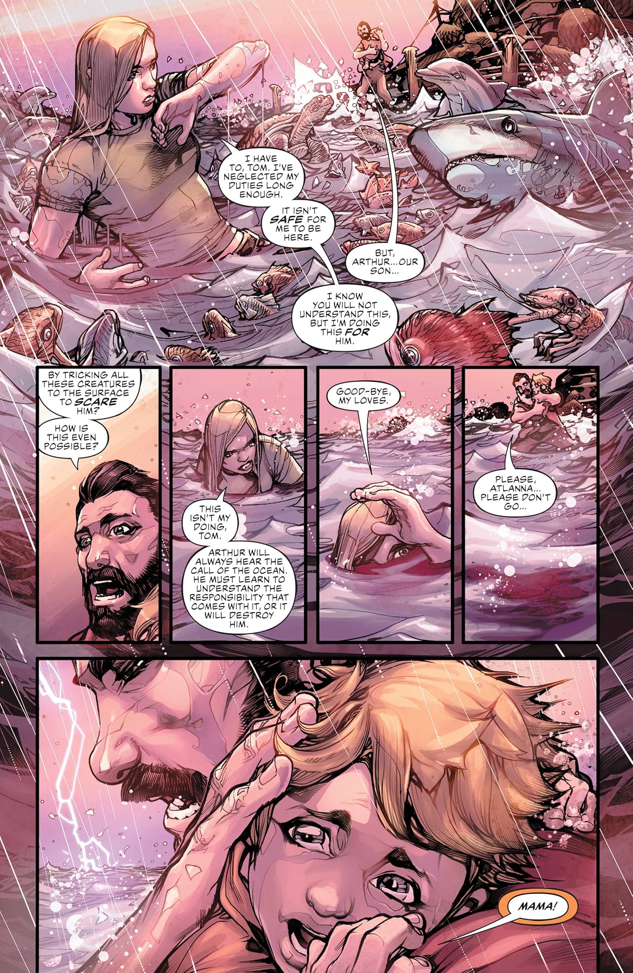 Justice League/Aquaman: Drowned Earth Special (2018) #1