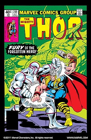 Thor (1966-1996) #288