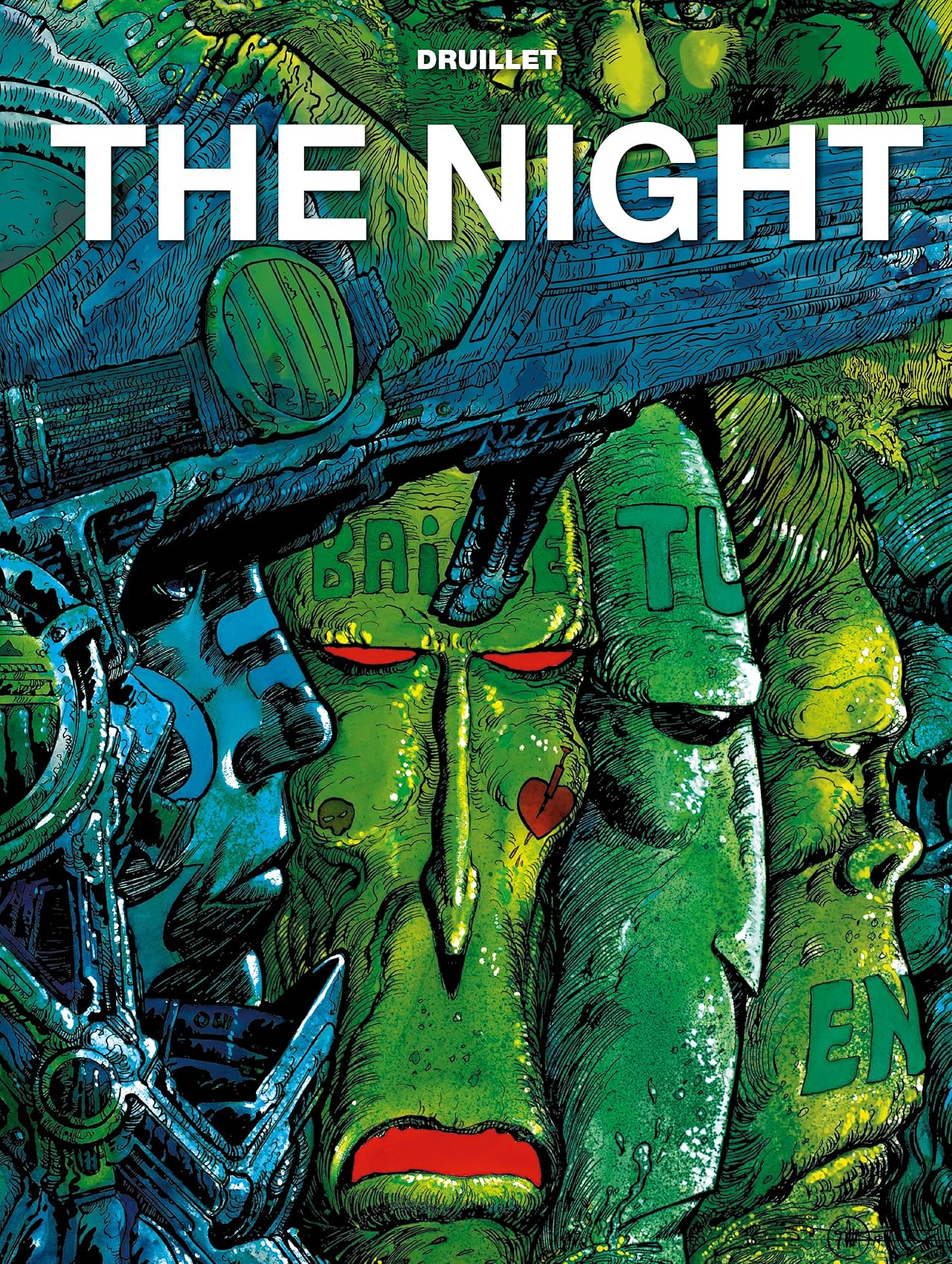 Phillipe Druillet's The Night Phillipe Druillet's The Night