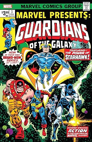 Guardians of the Galaxy: Marvel Presents (1975-1977) #3: Facsimile Edition