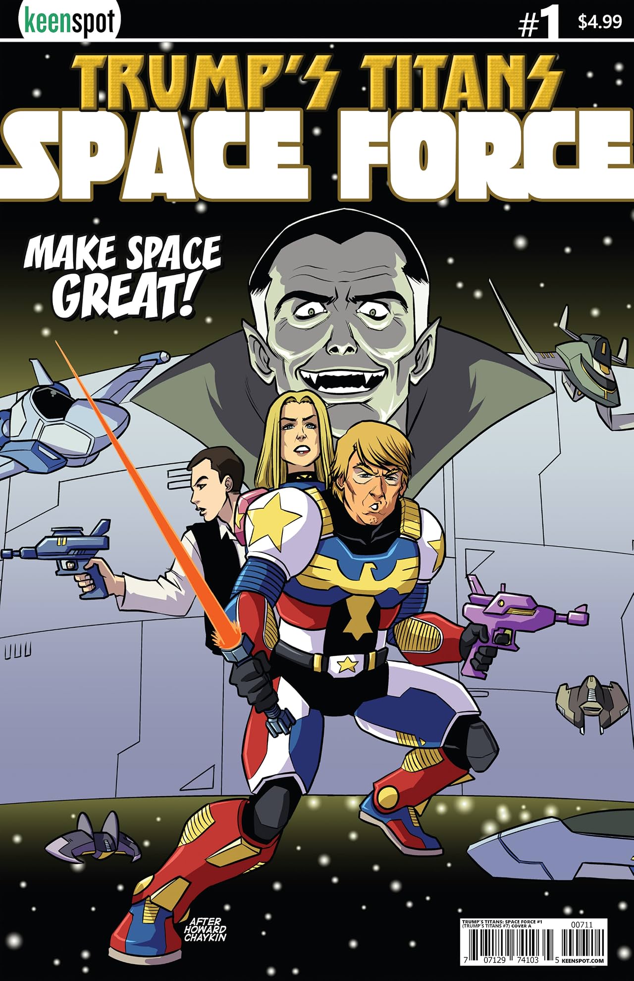 Trump's Titans: Space Force No.1 Trump's Titans: Space Force No.1
